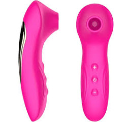 Vibrador / Pulsador e Sugador  /  Recarregável